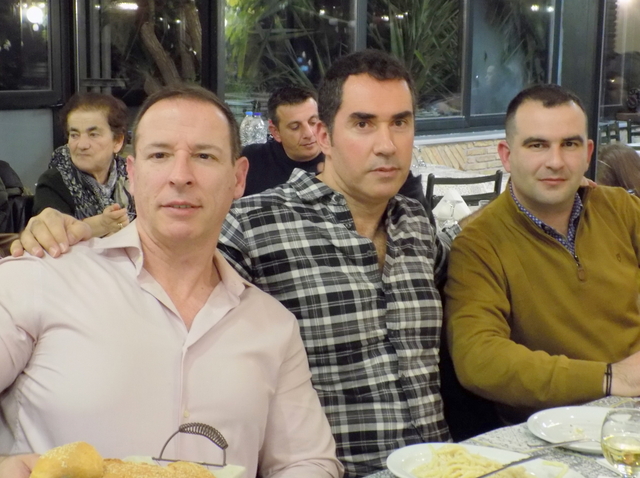 Οι εξ. φρουροί Λουκάς Τσιλινίκος, Άρης Πανότας, Βαγγέλης Γκαλίτσιος